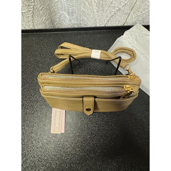 E Crossbody Bag - NWT TAN - Picture 2 of 9
